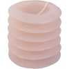 Present Time Layered Circles Candle - Soft Pink