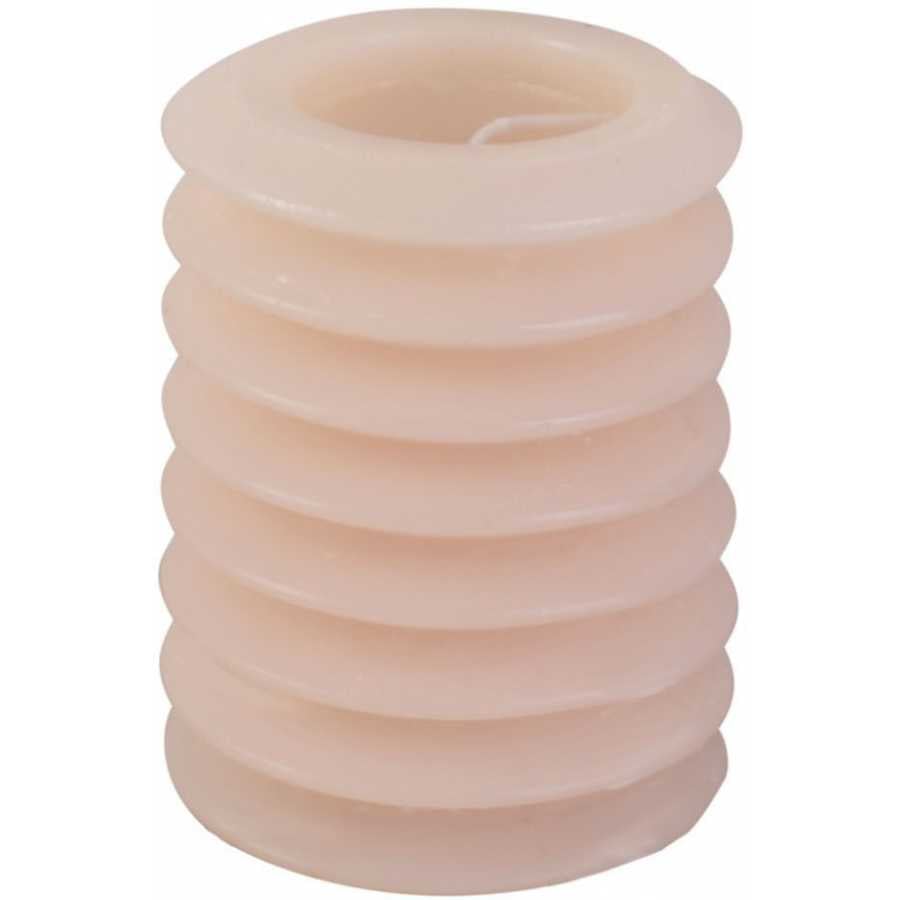 Present Time Layered Circles Candle - Soft Pink - Medium