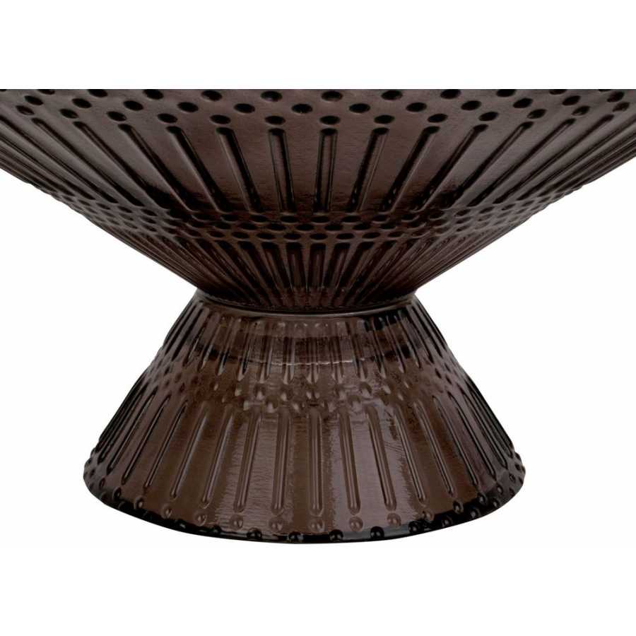 Present Time Prance Bowl - Chocolate Brown - Large
