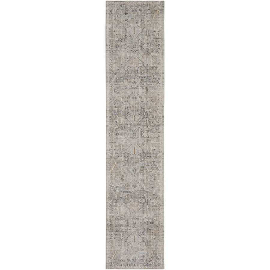 Nourison Lynx LNX02 Runner Rug - Ivory & Taupe