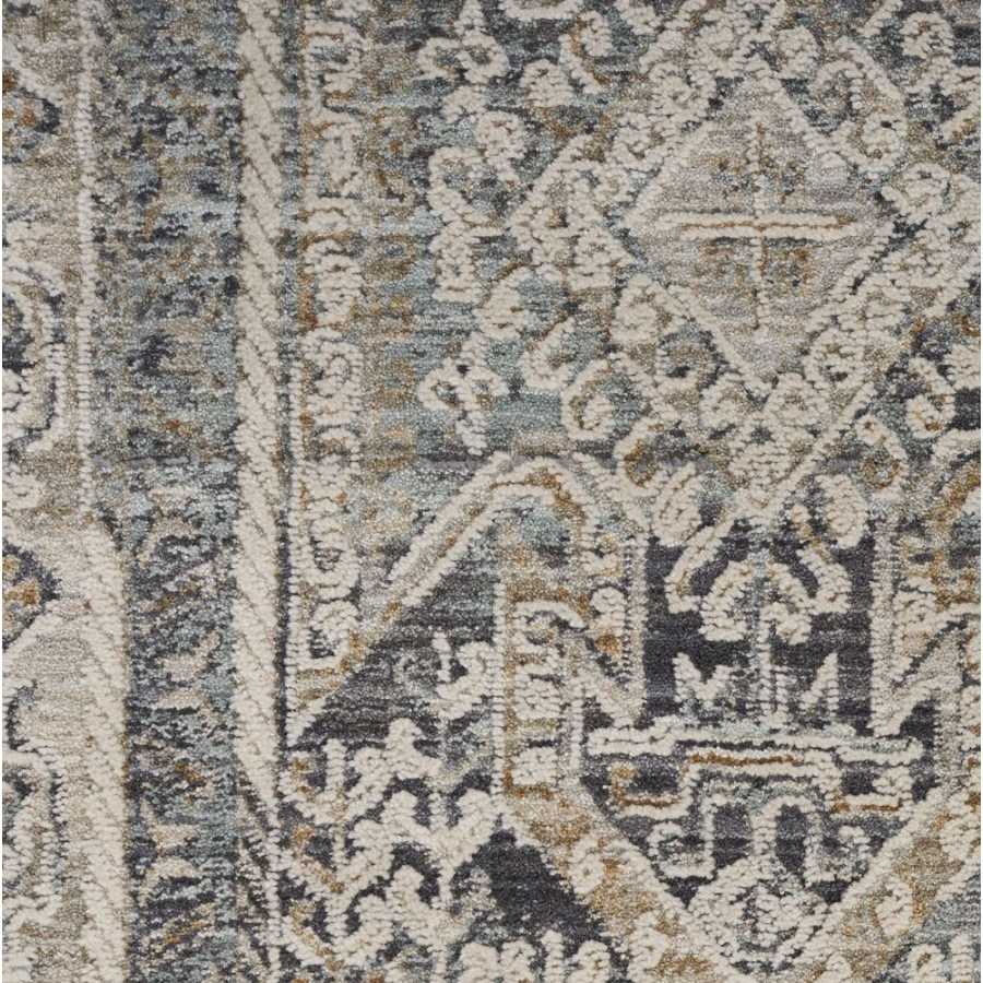 Nourison Lynx LNX01 Rug - Ivory & Charcoal