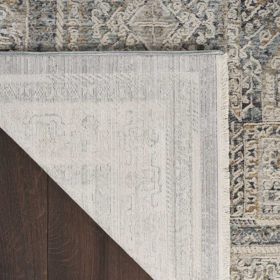 Nourison Lynx LNX01 Rug - Ivory & Charcoal