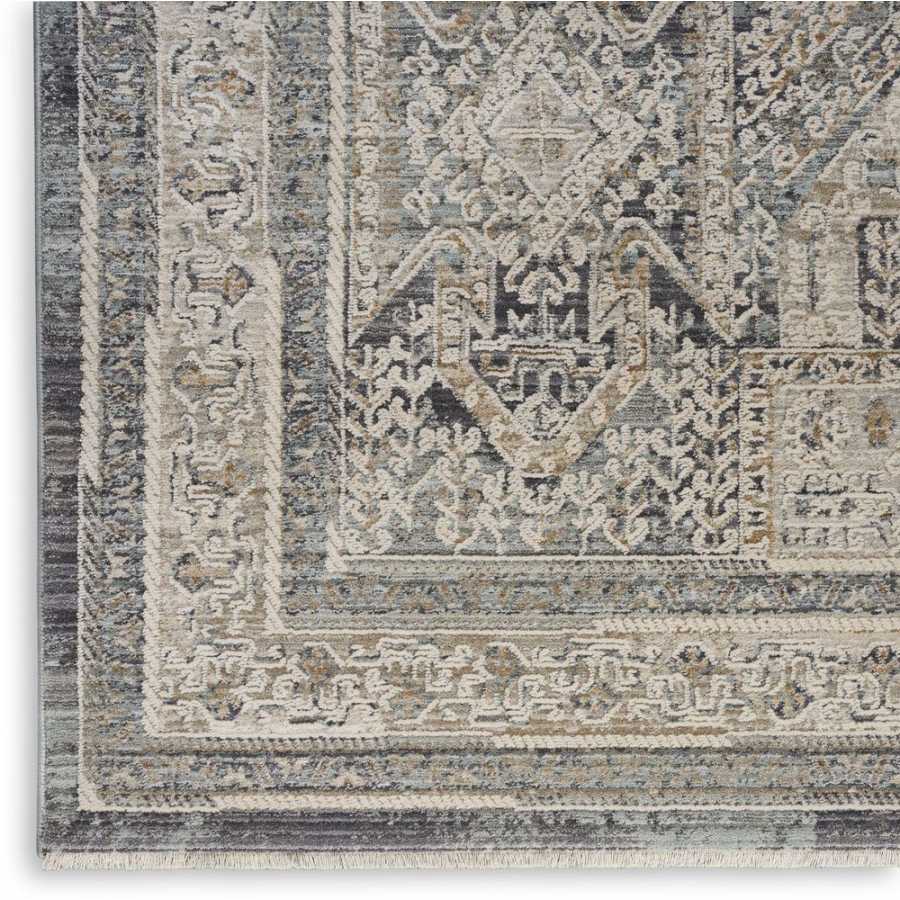 Nourison Lynx LNX01 Rug - Ivory & Charcoal