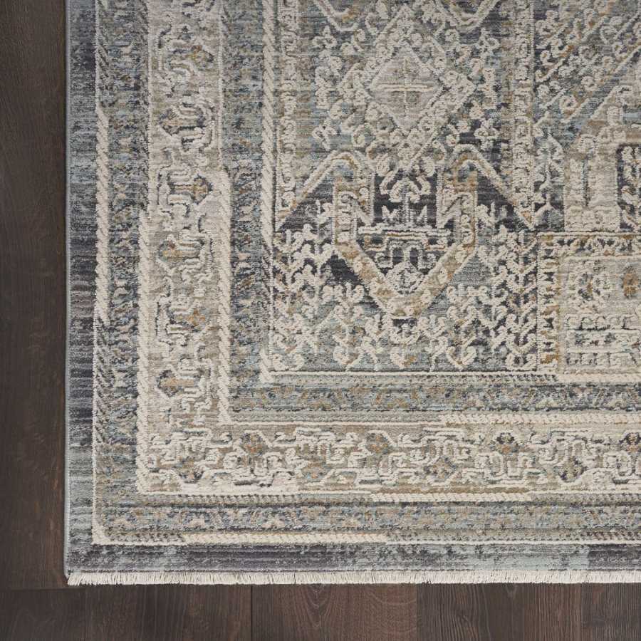 Nourison Lynx LNX01 Rug - Ivory & Charcoal