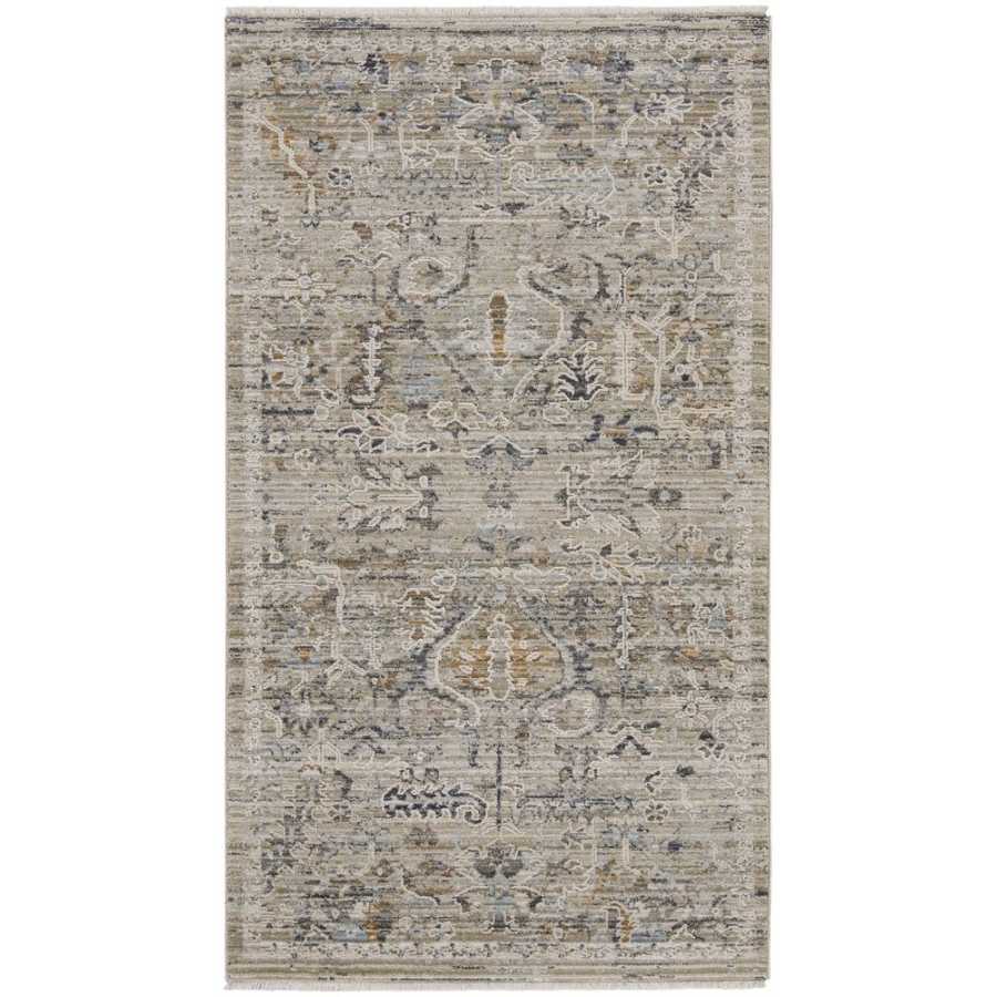 Nourison Lynx LNX02 Rug - Ivory & Taupe