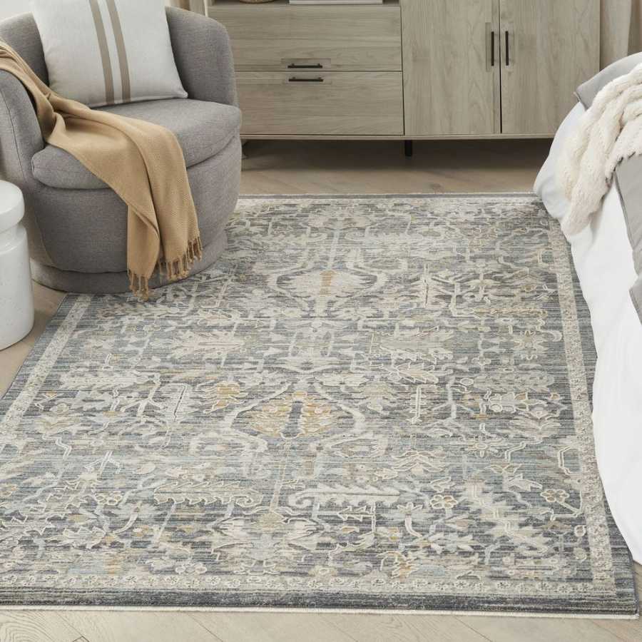 Nourison Lynx LNX02 Rug - Navy & Multicolour