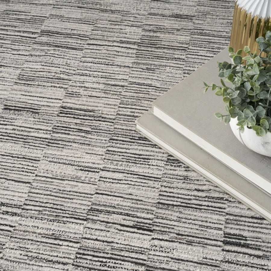 Nourison Desire DSR02 Rug - Charcoal & Grey