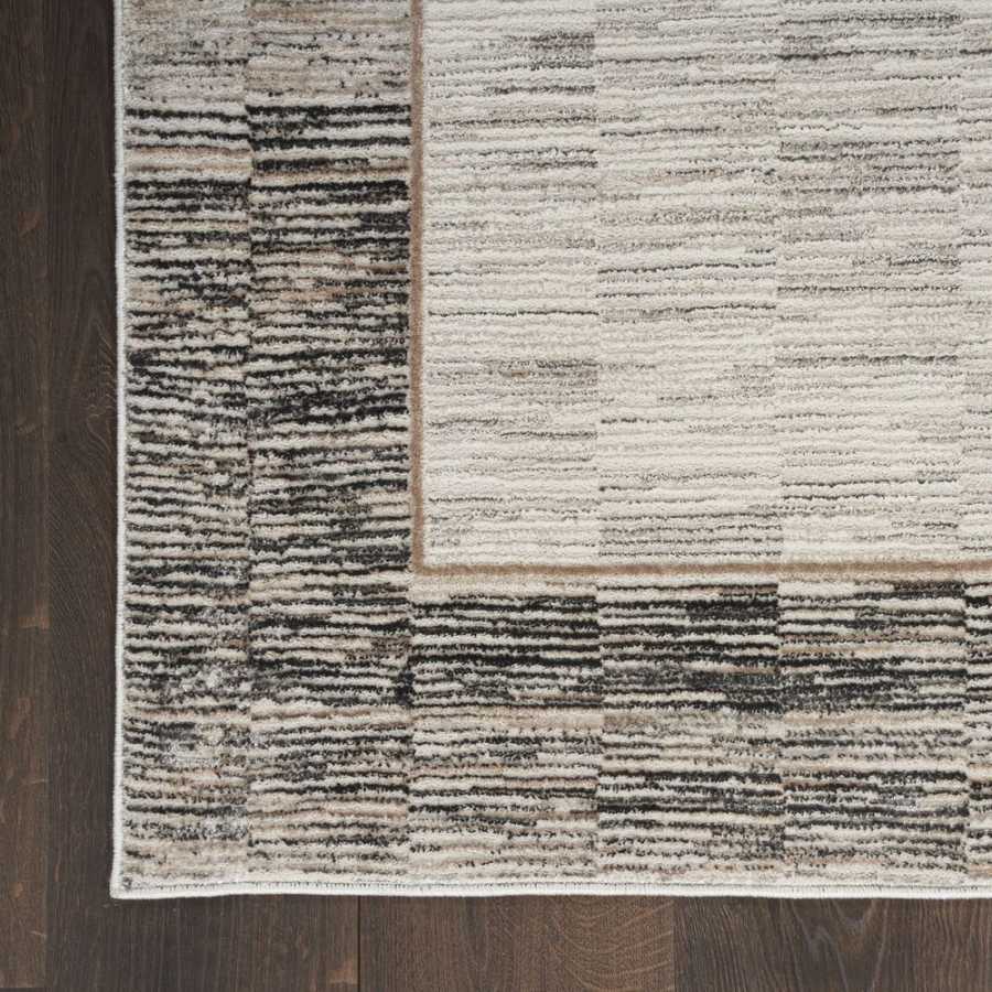 Nourison Desire DSR02 Rug - Grey & Black