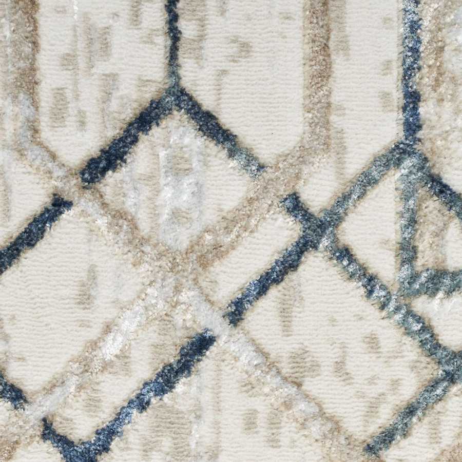 Nourison Glitz GLZ03 Rug - Ivory & Taupe