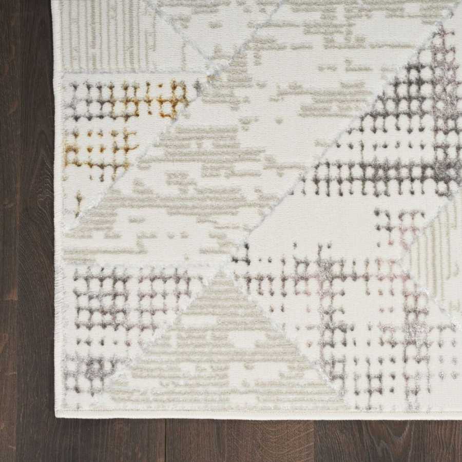 Nourison Glitz GLZ04 Rug - Ivory & Multicolour