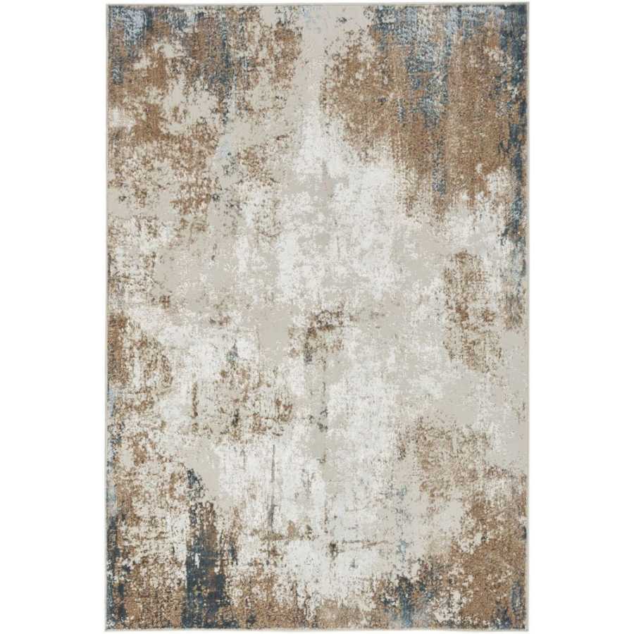 Nourison Glitz GLZ06 Rug - Taupe & Multicolour