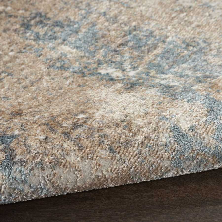 Nourison Glitz GLZ06 Rug - Taupe & Multicolour