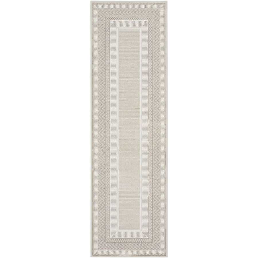 Nourison Glitz GLZ07 Runner Rug - Ivory