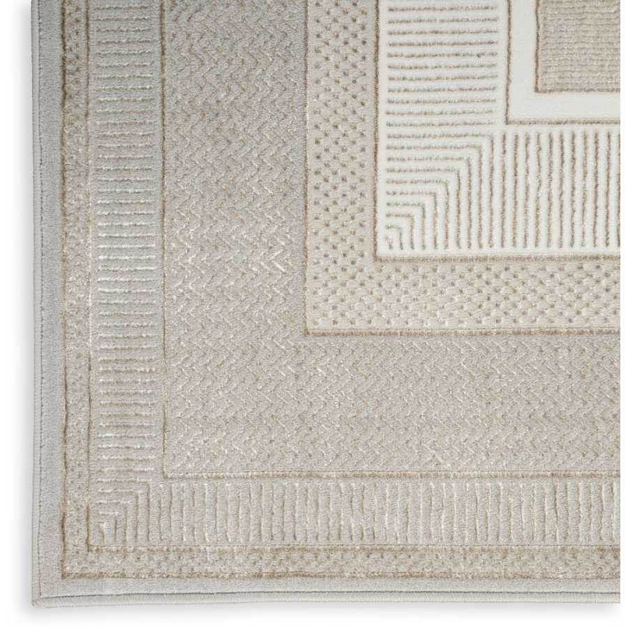 Nourison Glitz GLZ07 Runner Rug - Ivory