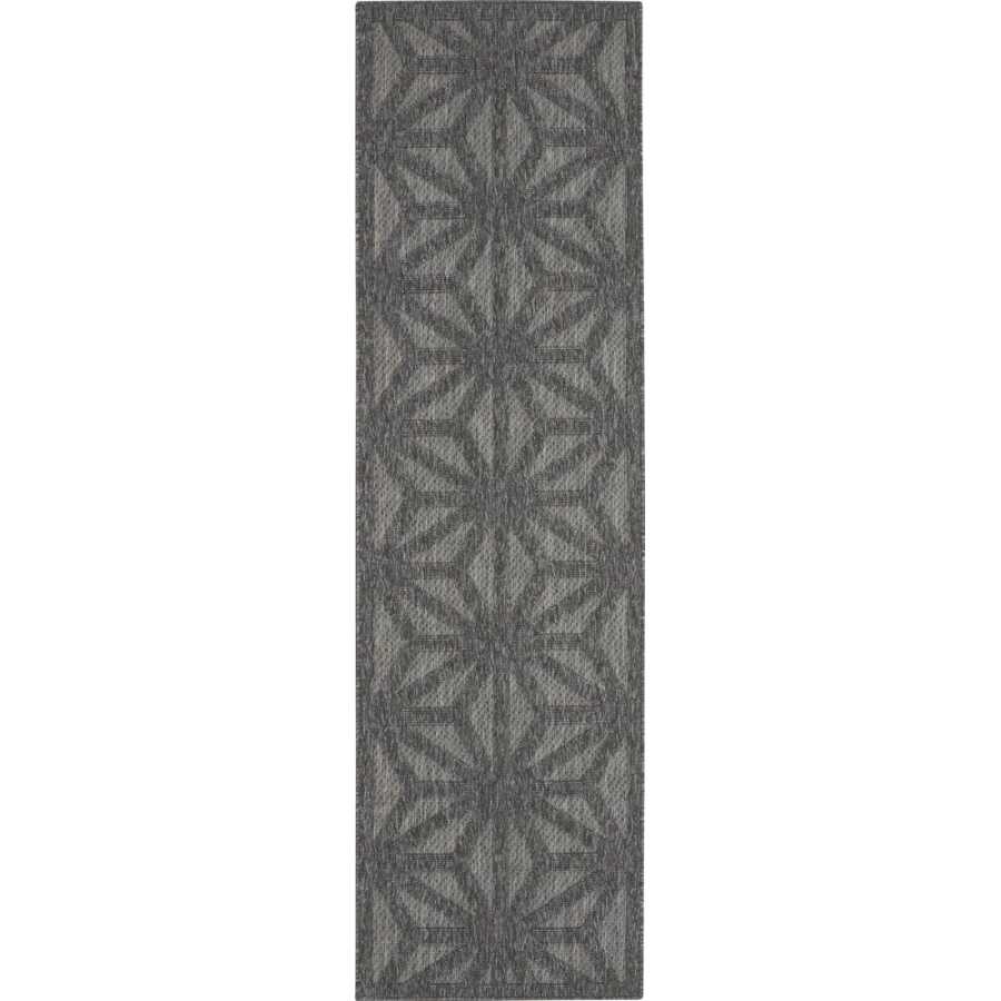 Nourison Cozumel CZM01 Runner Rug - Dark Grey