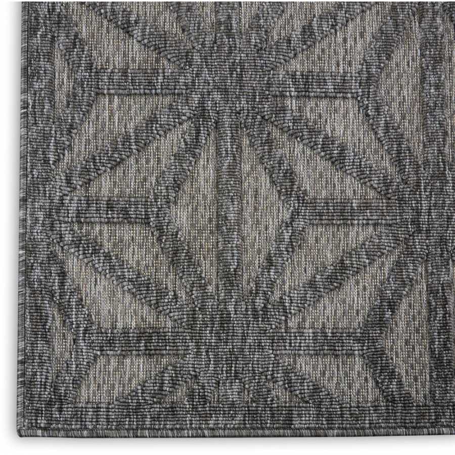 Nourison Cozumel CZM01 Runner Rug - Dark Grey