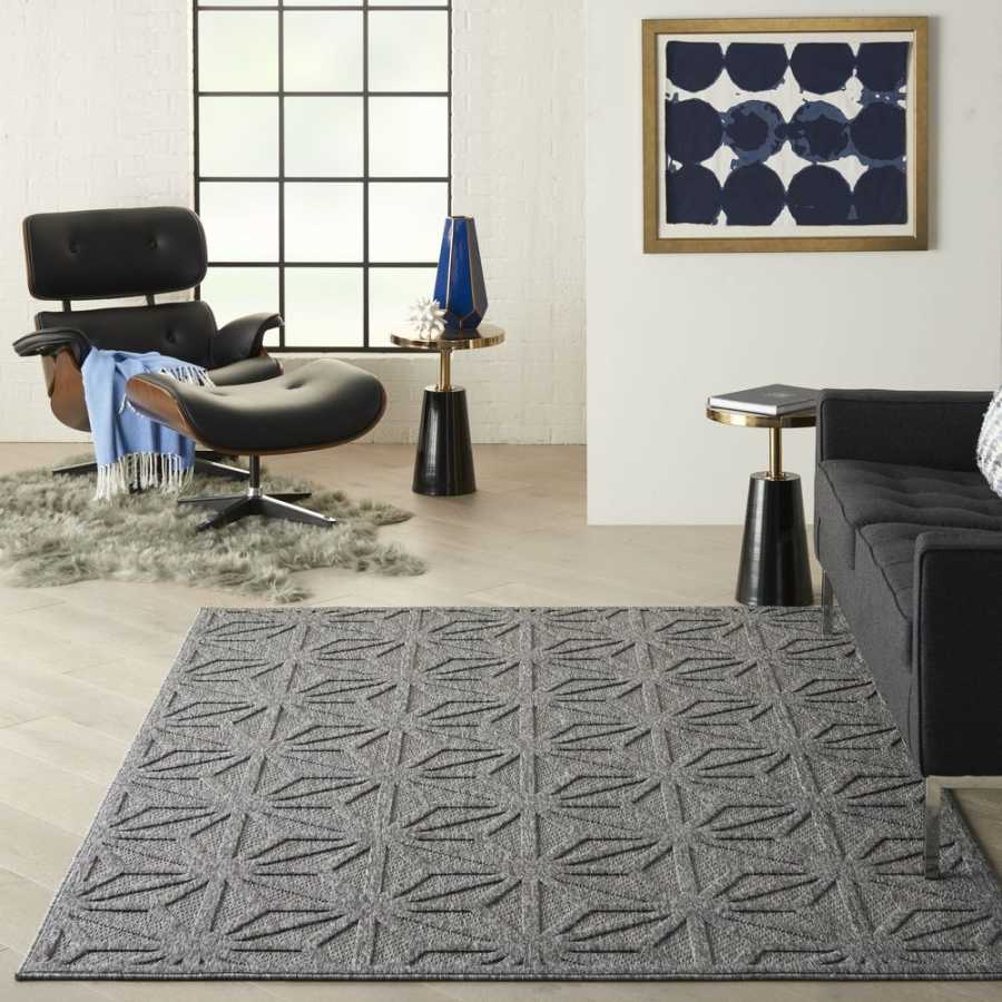 Nourison Cozumel CZM01 Rug - Dark Grey