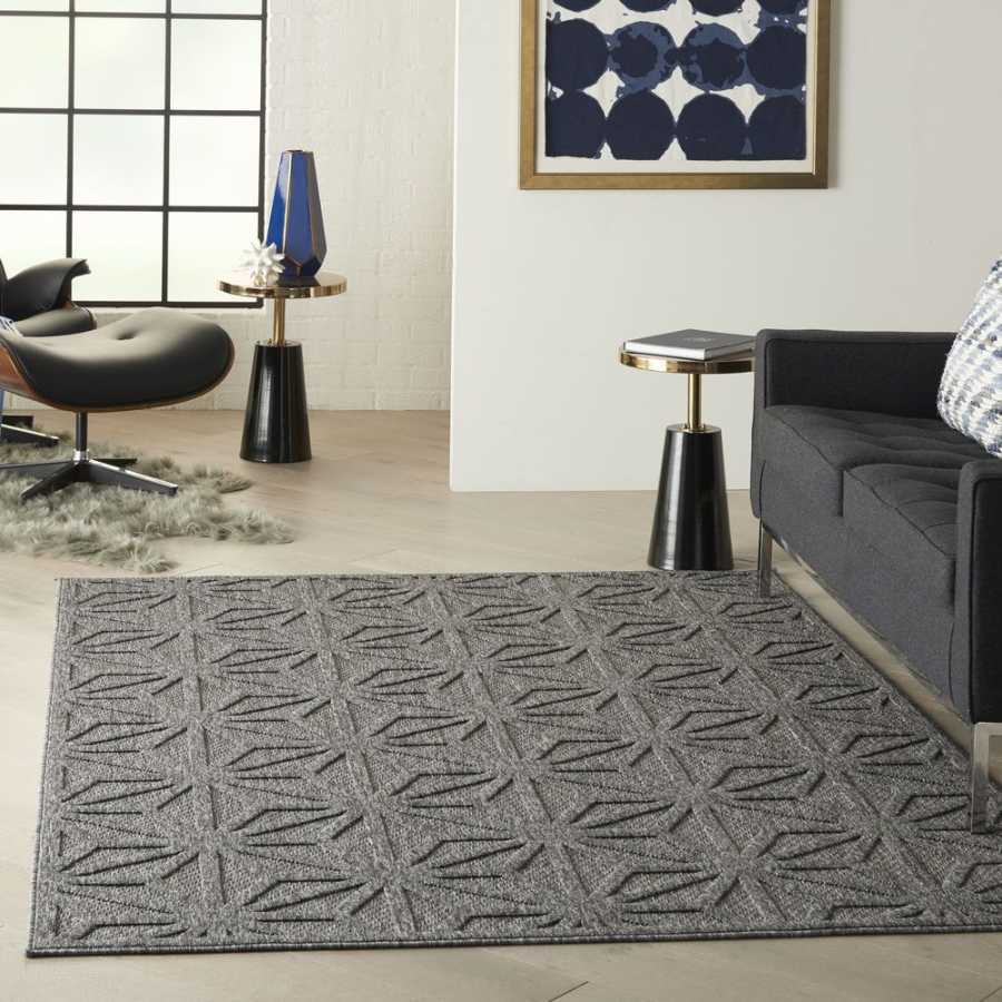 Nourison Cozumel CZM01 Rug - Dark Grey