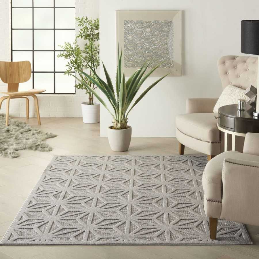 Nourison Cozumel CZM01 Rug - Light Grey