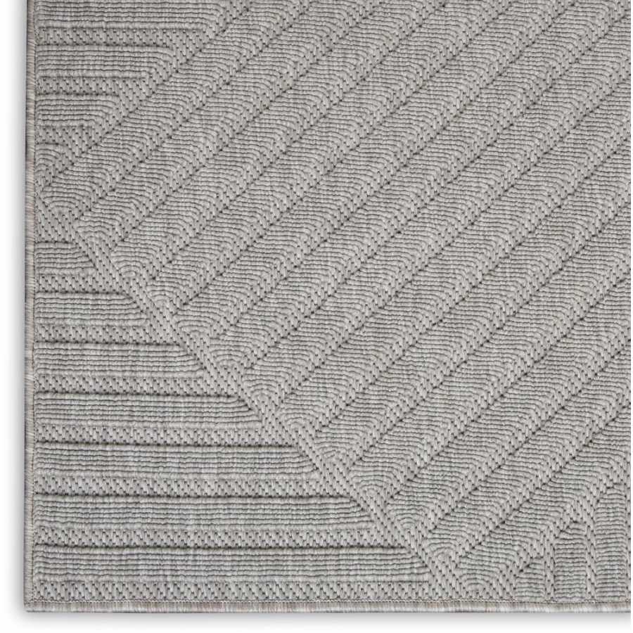 Nourison Cozumel CZM05 Runner Rug - Light Grey