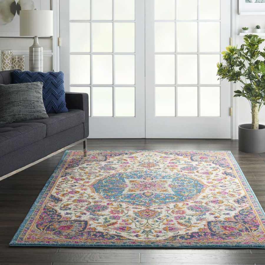 Nourison Passion PSN22 Rug - Ivory & Multicolour