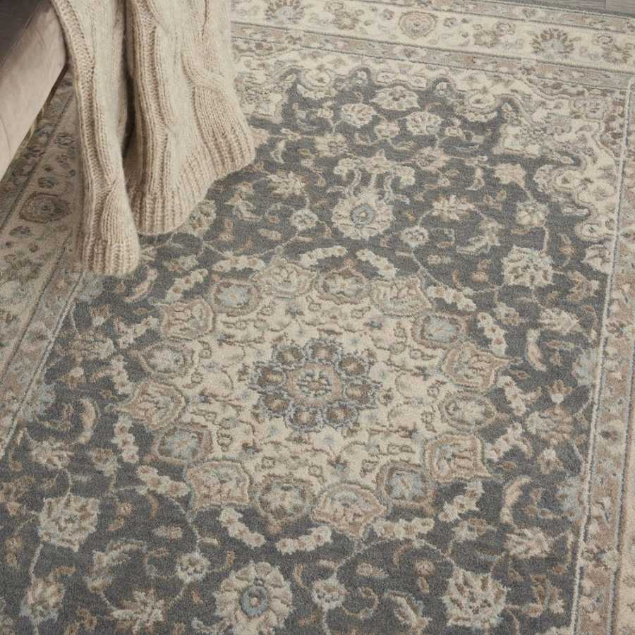 Nourison Living Treasures LI15 Rug - Grey & Ivory