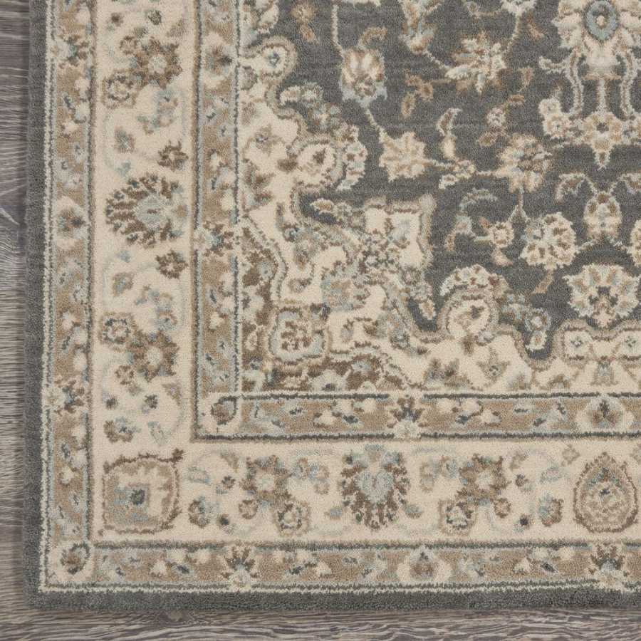 Nourison Living Treasures LI15 Rug - Grey & Ivory