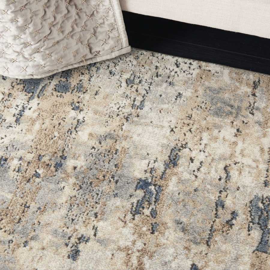 Nourison Quarry QUA01 Rug - Beige & Grey