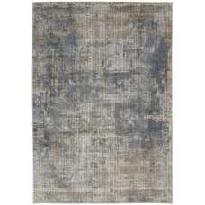 Nourison Quarry QUA02 Rug - Blue & Beige