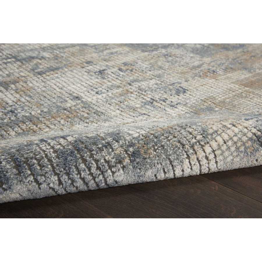 Nourison Quarry QUA02 Rug - Blue & Beige