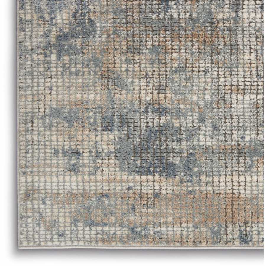 Nourison Quarry QUA02 Rug - Blue & Beige