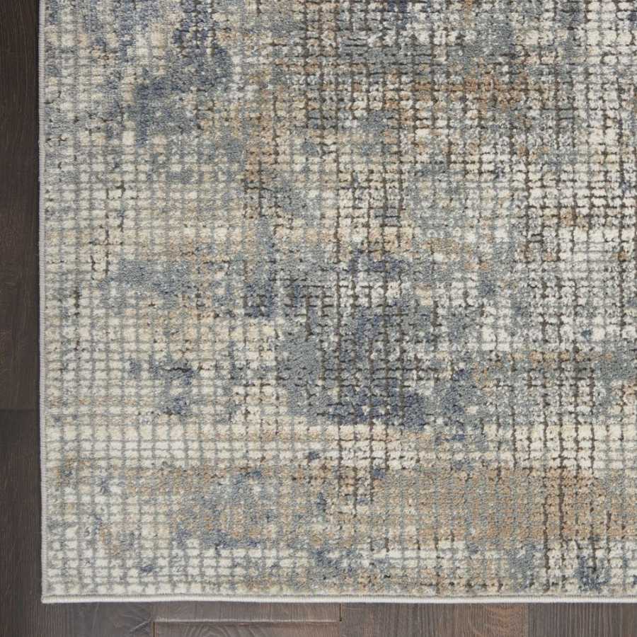 Nourison Quarry QUA02 Rug - Blue & Beige