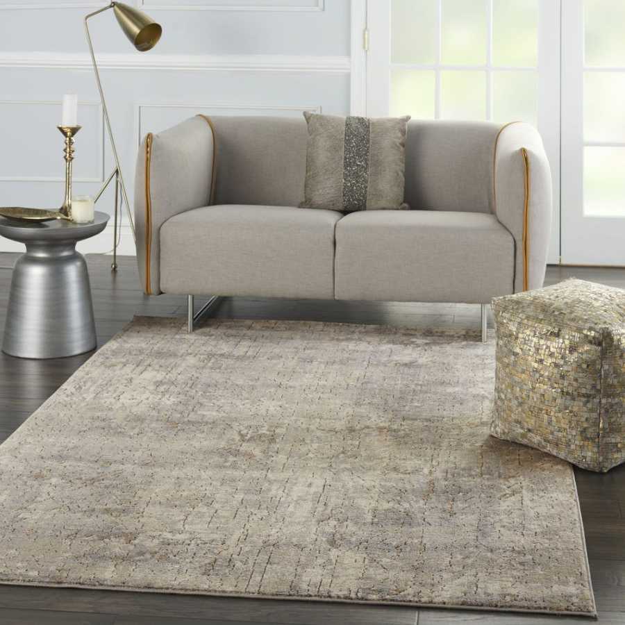 Nourison Quarry QUA03 Rug - Beige & Grey