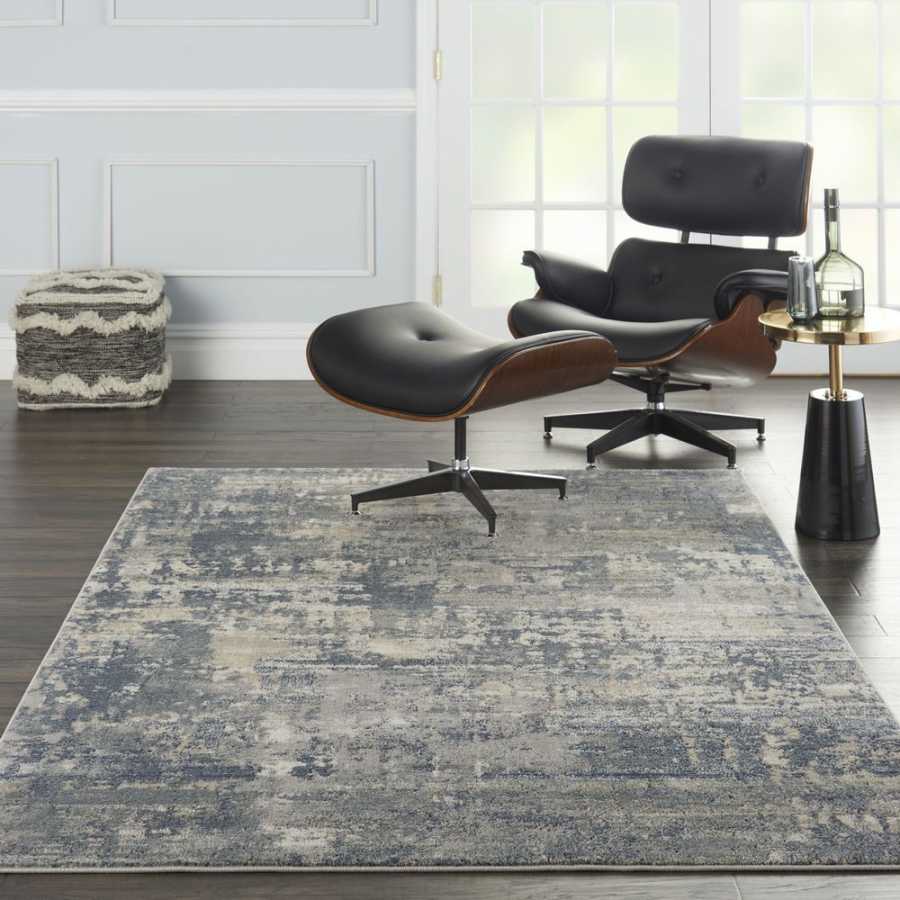 Nourison Quarry QUA04 Rug - Grey & Beige