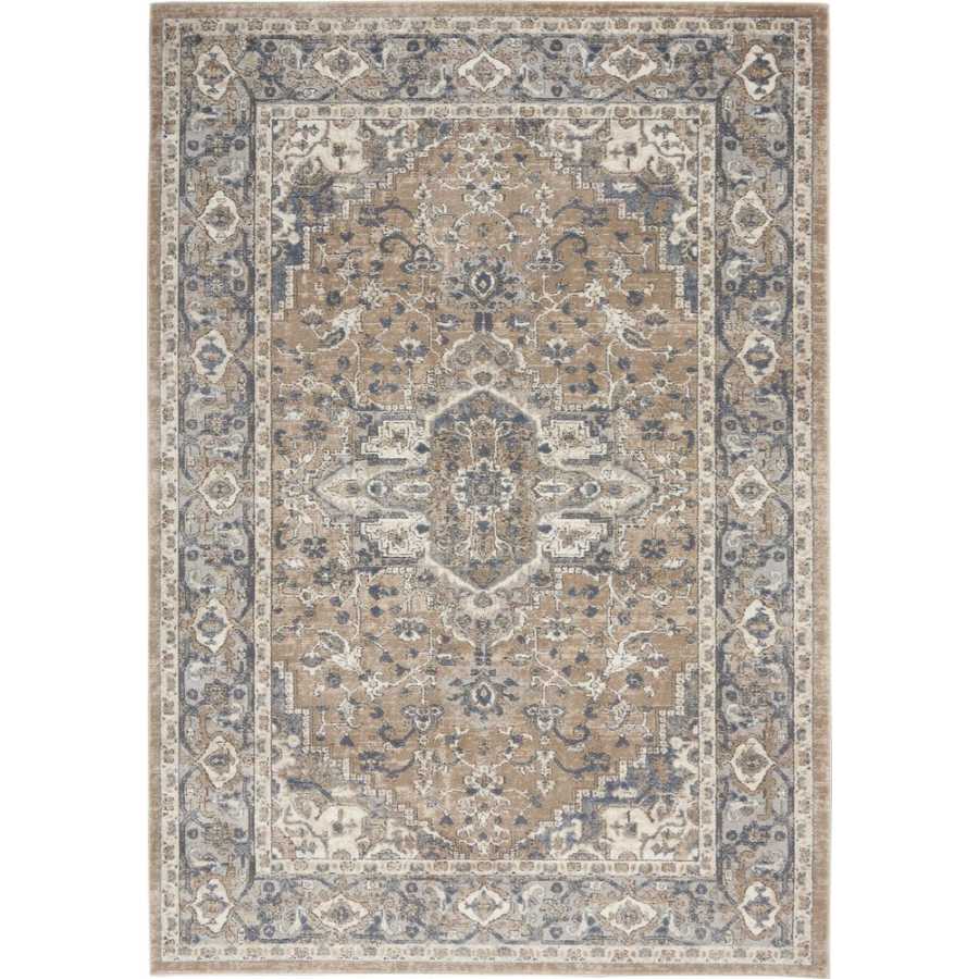 Nourison Quarry QUA05 Rug - Beige & Grey