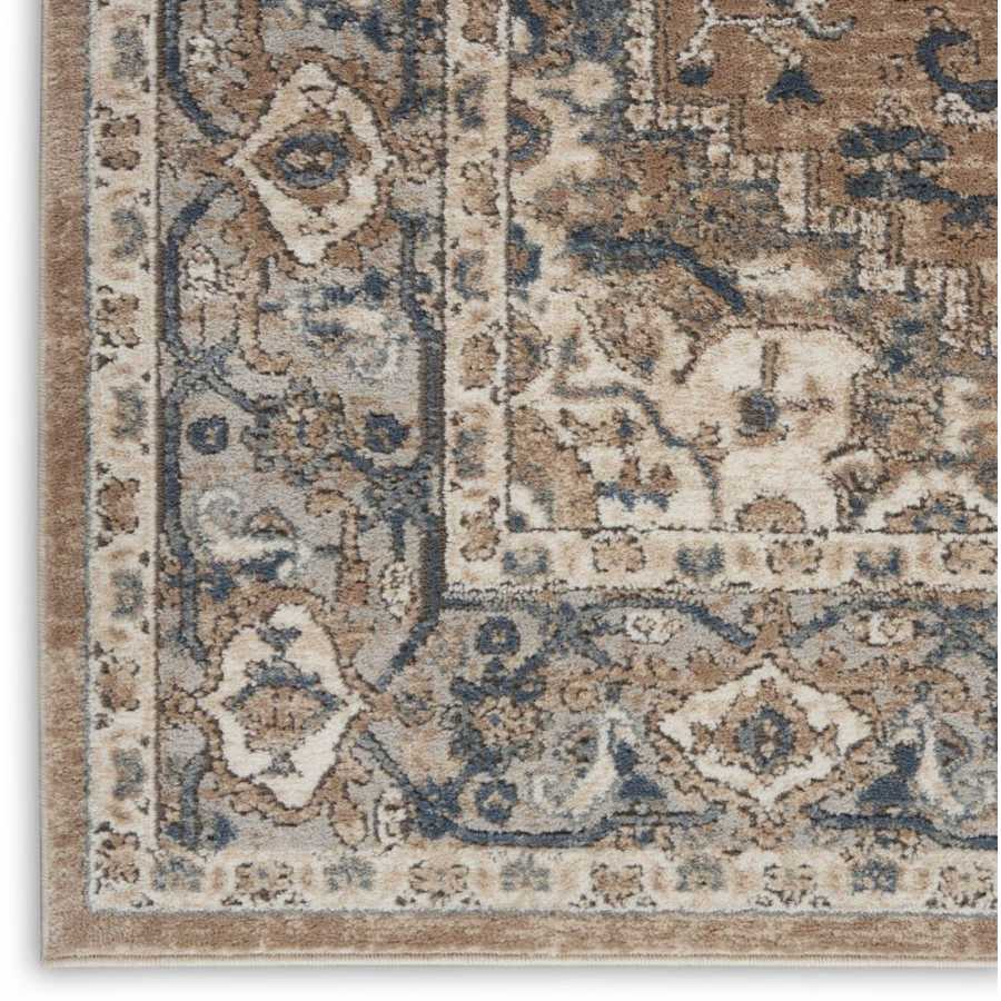 Nourison Quarry QUA05 Rug - Beige & Grey