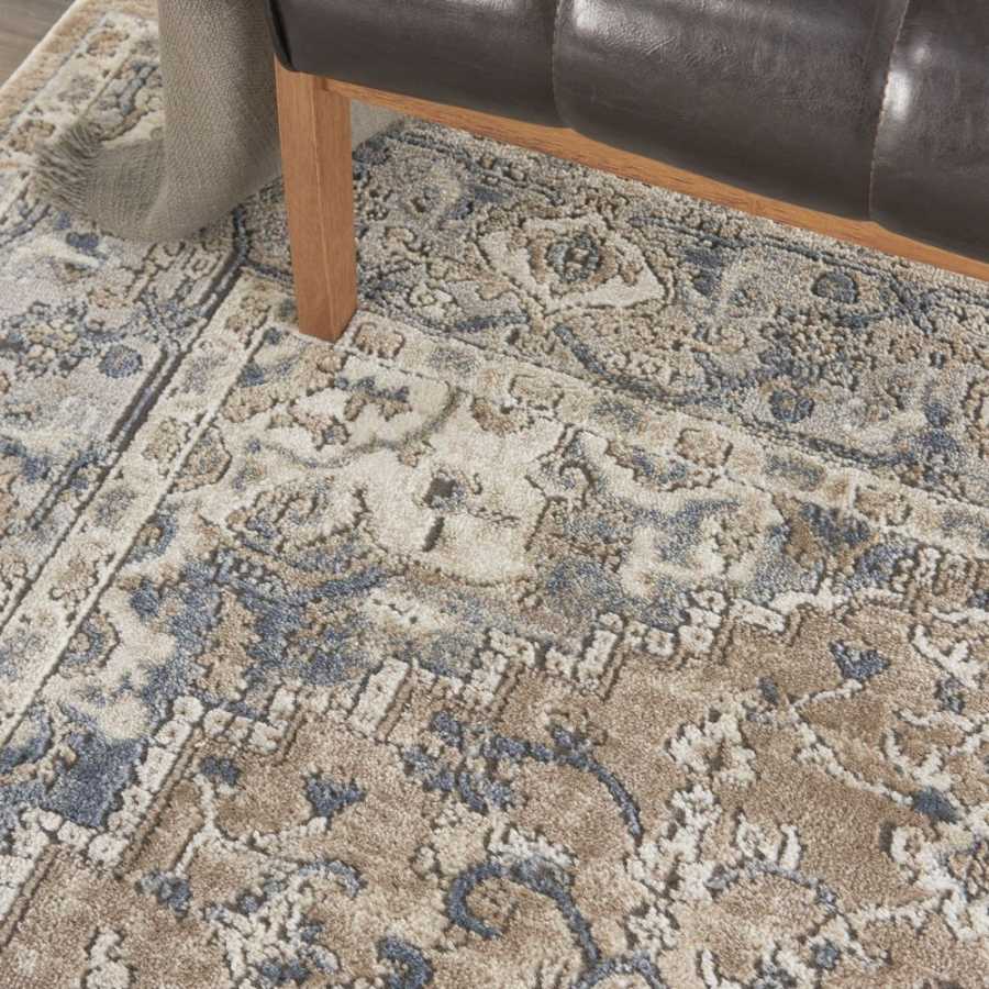 Nourison Quarry QUA05 Rug - Beige & Grey