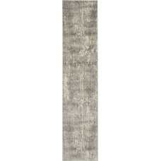 Nourison Quarry QUA03 Runner Rug - Beige & Grey