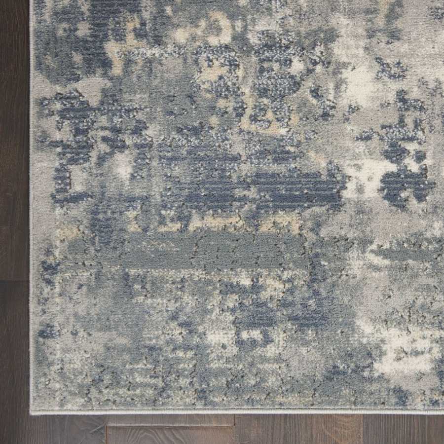 Nourison Quarry QUA04 Runner Rug - Grey & Beige