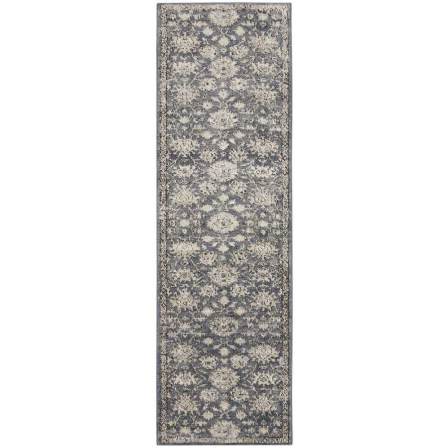 Nourison Quarry QUA06 Runner Rug - Blue & Beige