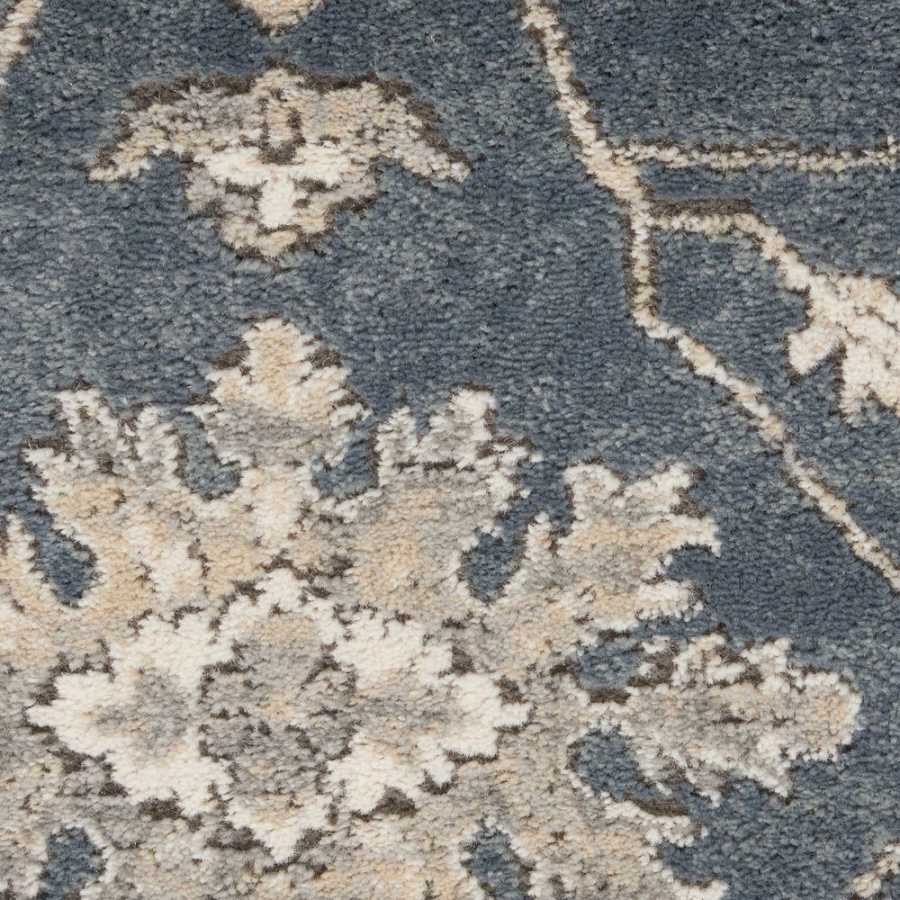 Nourison Quarry QUA06 Runner Rug - Blue & Beige