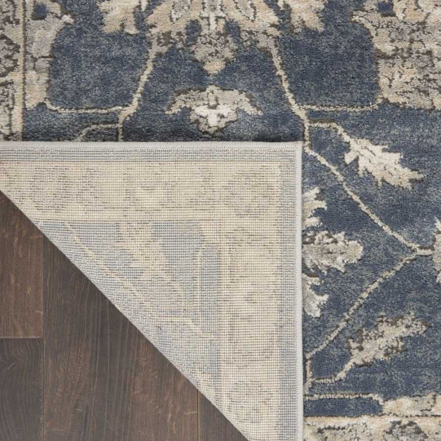 Nourison Quarry QUA06 Runner Rug - Blue & Beige