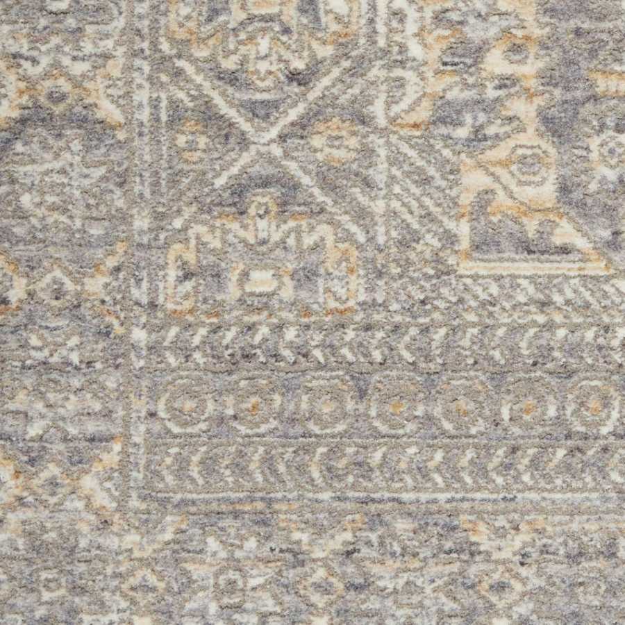 Nourison Lustrous Weave LUW02 Rug - Grey & Beige