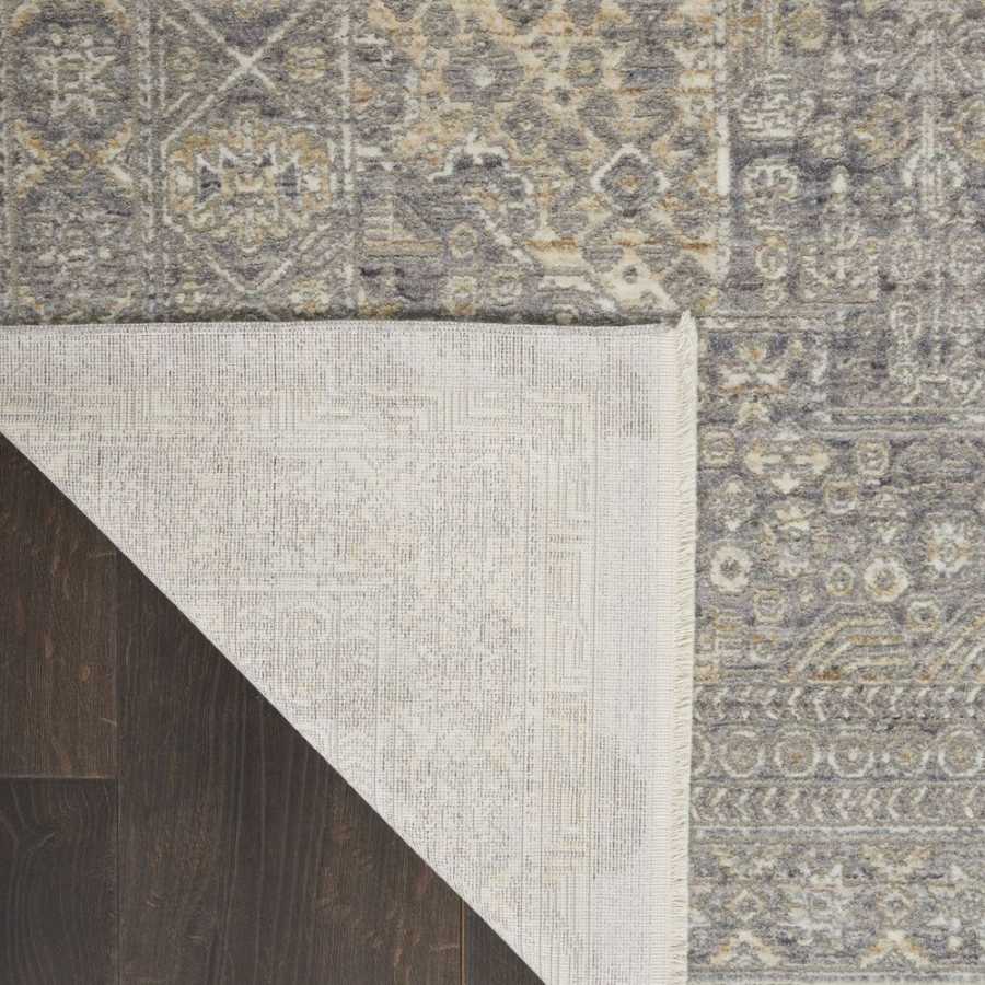 Nourison Lustrous Weave LUW02 Rug - Grey & Beige