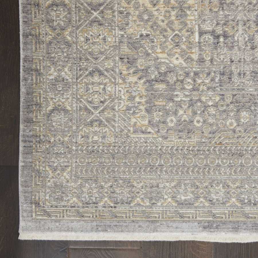 Nourison Lustrous Weave LUW02 Rug - Grey & Beige