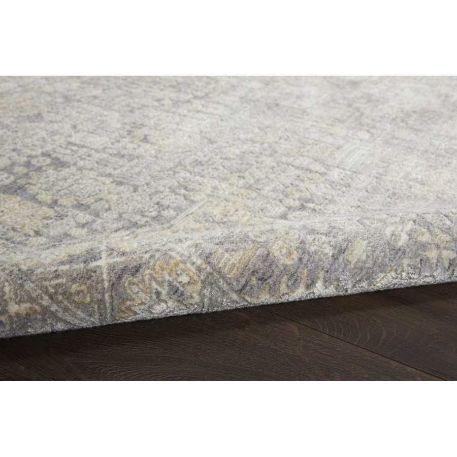 Nourison Lustrous Weave LUW02 Rug - Grey & Beige