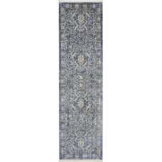 Nourison Lustrous Weave LUW03 Runner Rug - Blue