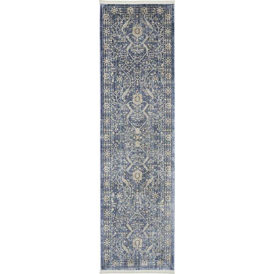 Nourison Lustrous Weave LUW03 Runner Rug - Blue