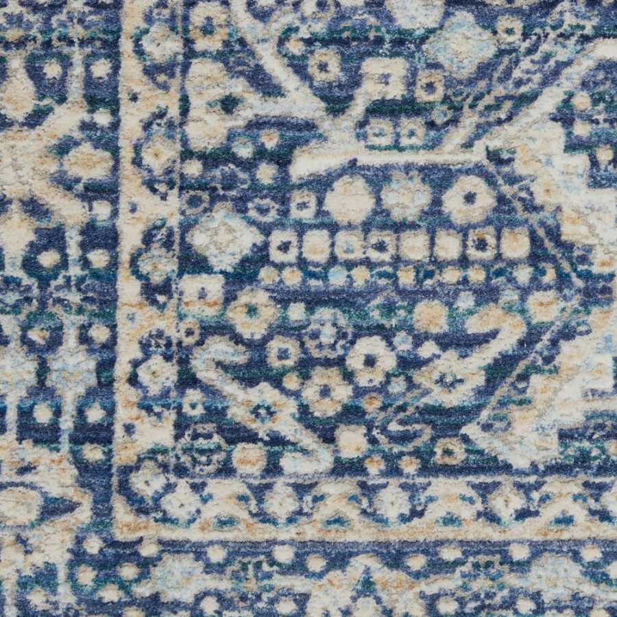 Nourison Lustrous Weave LUW03 Runner Rug - Blue