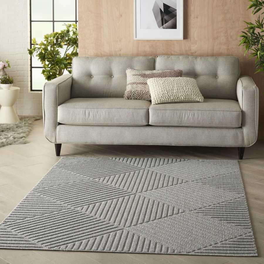 Nourison Cozumel CZM05 Rug - Light Grey